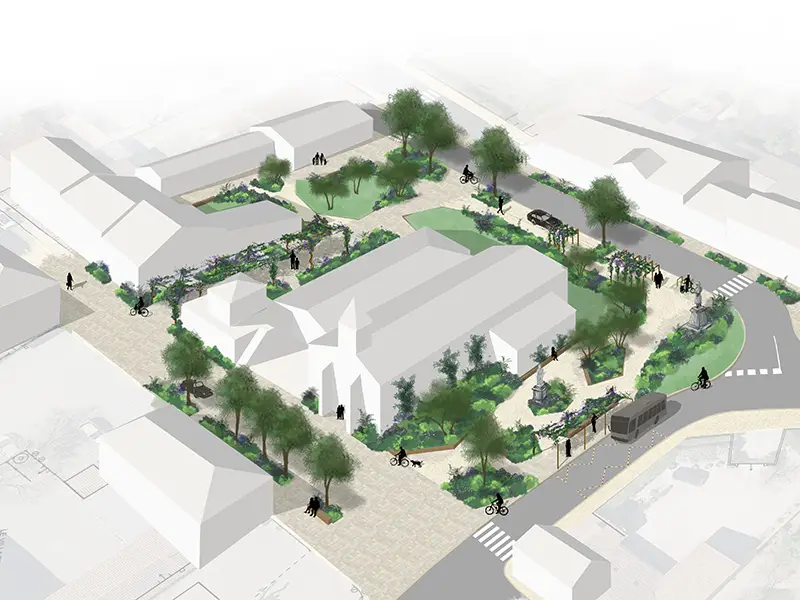 Astrolab à Labarthe vue de nuit - 2AU