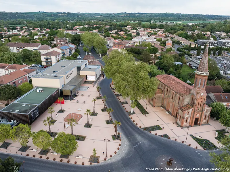 Astrolab à Labarthe vue de jour - 2AU