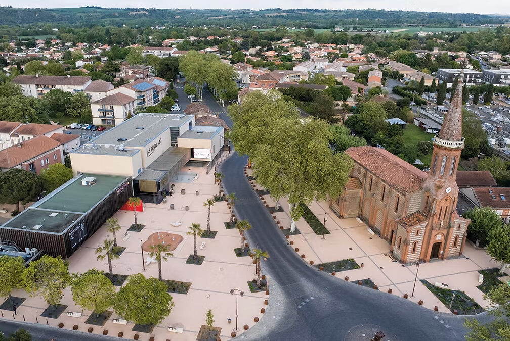Parvis de l’Astrolab, Labarthe-sur-Lèze (31)