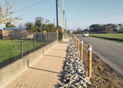 Aménagement bande d’entretien, Fontenilles (31) – 2024