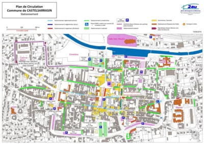 Plan de circulation – Castelsarrasin