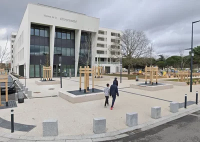 Aménagement des espaces publics – Maison de la citoyenneté – Toulouse