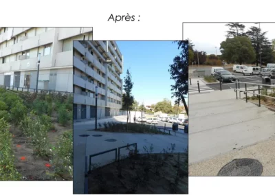 Aménagement pieds d&rsquo;immeubles – Toulouse