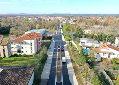 Aménagement route de Toulouse – Leguevin