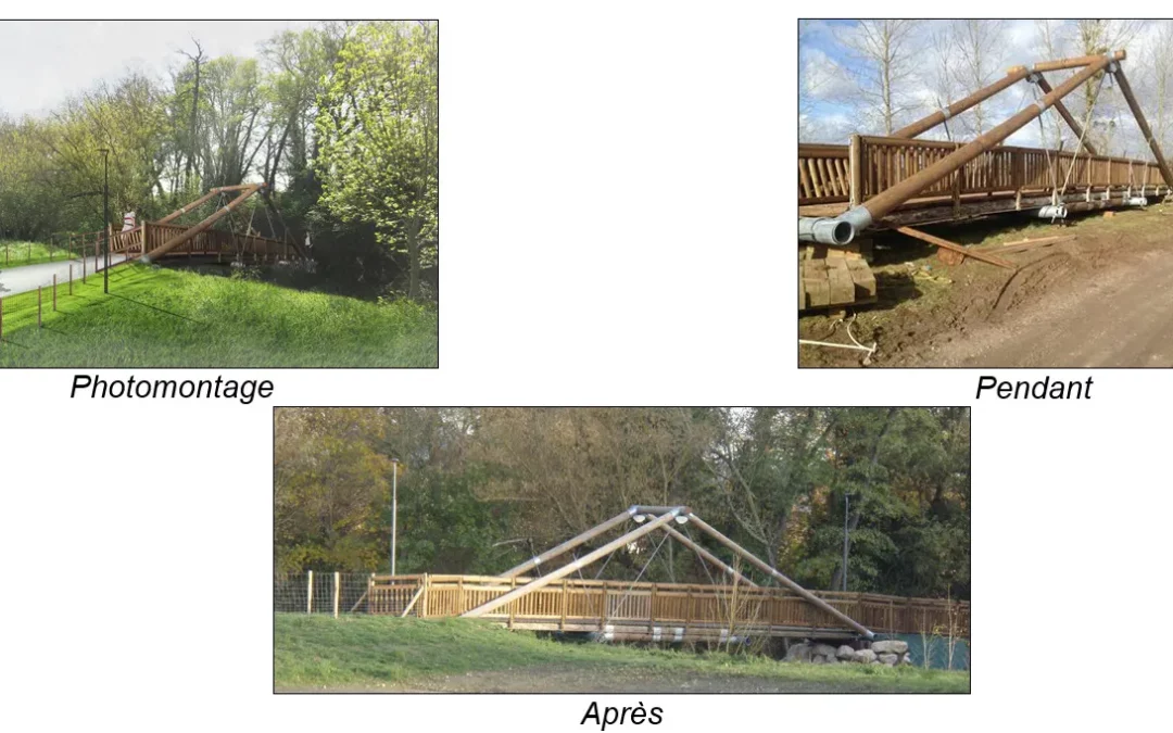 Passerelle de la Saudrune – Portet-sur-Garonne