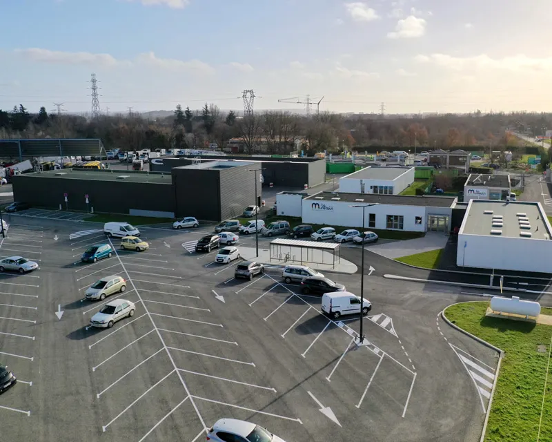 Astrolab à Labarthe vue de nuit - 2AU