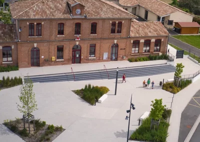 Place de la mairie – Villematier